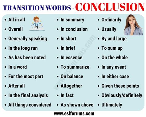conclusive words.